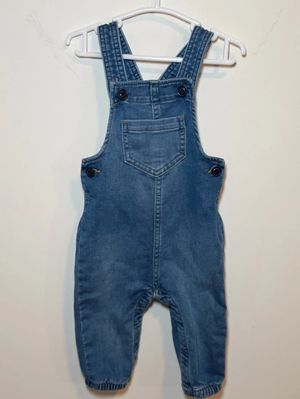 Baby Gap Sweatpant Jean Overalls, Size: 6-12M